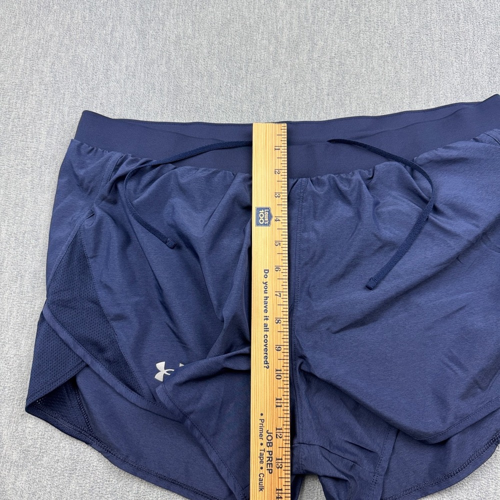 Under Armour Shorts Womens XL Blue UA Fly By 2.0 Running Training Athletic Gym - Picture 10 of 14